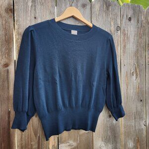 H&M Sweater with Puff Shoulders